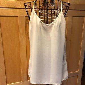 Lost April sexy lattice open back cami Top size M
